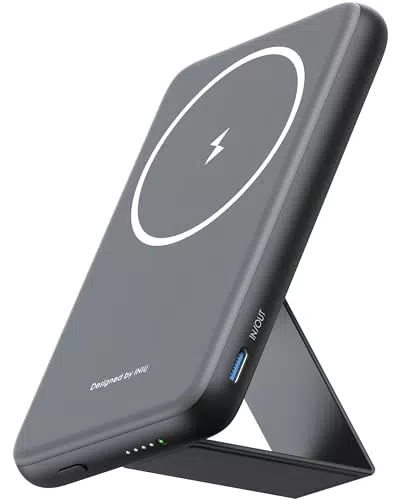 INIU Magsafe Power Bank, 6000mAh 20W Powerbank Klein Aber Stark with USB C in&Out