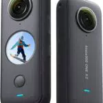 Insta360 ONE X2 - 5,7K 360° Action Kamera mit Stabilisierung und Wasserfestigkeit, Touchscreen und Sprachsteuerung