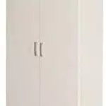 Inter Link Mehrzweckschrank Aktenschrank Allzweckschrank 2 Türen Breite:70cm Tiefe: 34 cm Höhe: 190 cm inkl. 5 Einlageböden Melaminbeschichtet Vetra Buche Nachbildung