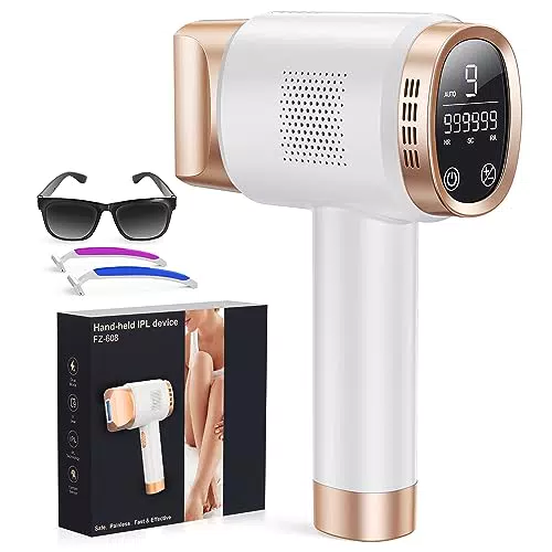 "IPL Haarentfernung Laser mit LCD-Anzeige und 9 Energiestufen für Männer und Frauen"