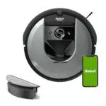 iRobot Roomba i7 App-steuerbarer Saugroboter, 2 Gummibürsten