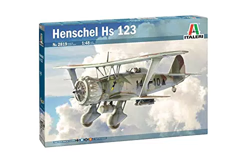 Italeri 2819S - 1:48 Henschel Hs 123, Modellbau, Bausatz