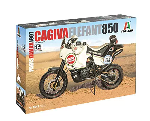 Cagiva Elephant 850 Winner 1987 Modellbausatz - Basteln und Hobby Spaß