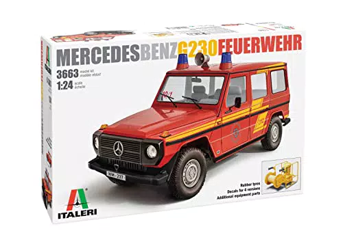 Italeri 3663 1:24 Mercedes-Benz G230 Feuerwehr-Modellbau