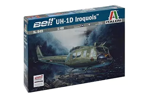 Italeri 510000849-1:48 UH-1D Slick Flugzeug
