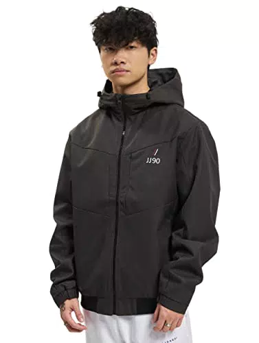 JACK & JONES Herren JJESNAP Light Jacket SN leicht, Dark Grey Melange