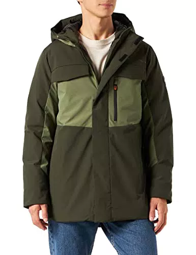 Jack & Jones Men's JCOFRIDAY BF Parka, Forest Night