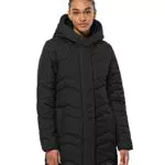 Jack Wolfskin Damen Wintermantel Kyoto - Schwarz - Größe XL