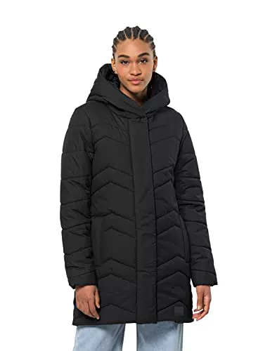 Jack Wolfskin Damen Wintermantel Kyoto - Schwarz - Größe XL