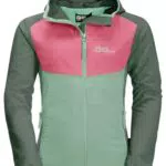 Jack Wolfskin Mädchen Turbulence G Softshelljacke, Granite Green