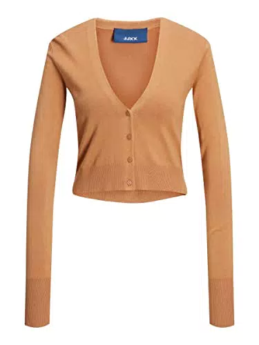 JJXX Women's JXISABEL LS Soft Cropped Knit Cardigan