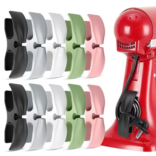 Kabel Organizer für Küchengeräte Mixer und Reiskocher - Selbstklebende Kabelaufwickler
