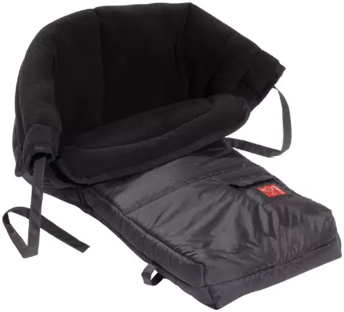 Kaiser Schlitten-Fußsack "Schlitti" - Schwarz