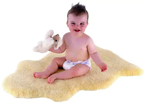 Kaiser Naturfelle Babyfell Medizin geschoren - Hohe Qualität und Weichheit