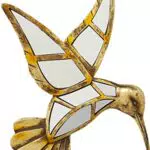 Kare Design Wandschmuck Bird Mirror, Gold, Wandschmuck