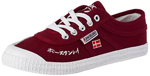 Kawasaki Unisex Signature Canvas Shoe Sneaker, Rot
