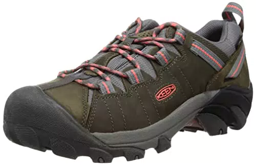 KEEN Damen Targhee 2 Waterproof Wanderschuh, Magnet/Coral