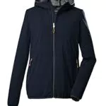 Killtec Damen Funktionsjacke mit Kapuze - Outdoorjacke, packbar
