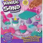 Einhorn Back Set mit original kinetischem Sand und Zubehör für kreatives Indoor-Sandspiel