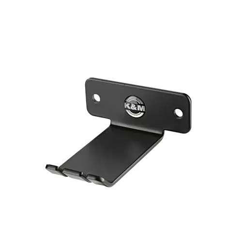 K&M Kopfhörer-Wandhalter aus Stahlblech für Over Ear Kopfhörer - Ordnung schaffen