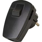 Kopp Schutzkontakt-Stecker mit Schalter - Praktisches Elektro-Zubehör