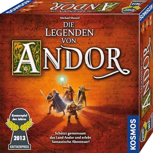 "KOSMOS Die Legenden von Andor - Das Grundspiel, Kennerspiel des Jahres 2013"