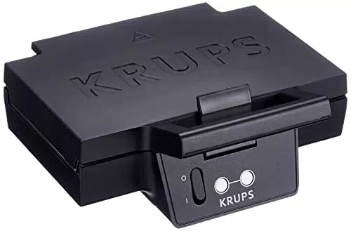 Sandwichmaker KRUPS FDK45 | 850 W | Eier Sandwichmaker mit Extra-Breiten Platten