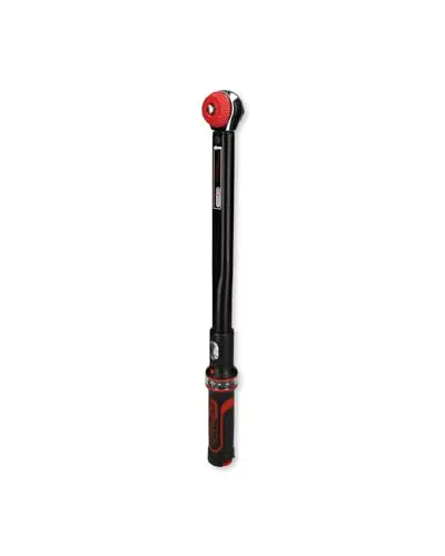 KS Tools Ratschen Drehmomentschlüssel 1/4 Zoll ERGOTORQUEprecision 516.1412 - 5-25 Nm - Doppelskala in Nm und lbf•ft - Präzisions Schraubenschlüssel