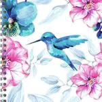 Ladytimer Ringbuch Hummingbird 2024 - Taschen-Kalender A5 - Schüler-Kalender - Weekly - Ringbindung - 128 Seiten - Alpha Edition