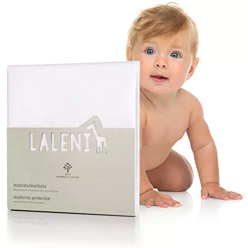 Laleni Inkontinenzunterlage aus Baumwolle für Babys - Wasserdicht & atmungsaktiv