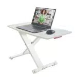 Leitz Schreibtisch-Aufsatz für Laptops, Höhenverstellbar, Platzsparend - Ergo Cosy Serie