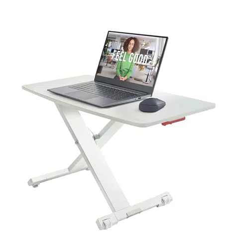 Leitz Schreibtisch-Aufsatz für Laptops, Höhenverstellbar, Platzsparend - Ergo Cosy Serie