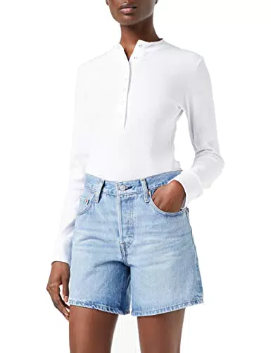 Levi's Damen 501 Rolled Short Denim Shorts Orinda Night 27