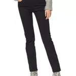 Levi's Damen 724™ High Rise Straight Jeans, Night is Black