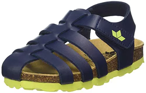 Lico Bioline Arvid V Sandalen, Marine/Lemon