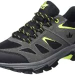 Lico Unisex Lismore Traillaufschuhe, grau/schwarz/Lemon