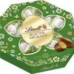 Lindt Schokolade Blätterkrokant Kassette - Oster Schokolade und Schokoladengeschenk