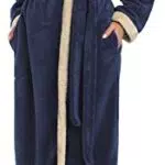 Damen Bademantel mit Kapuze von L&L - Modell LL0030
