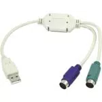 LogiLink USB zu 2x PS/2 Adapter - Praktisches Zubehör für Ihre Geräte