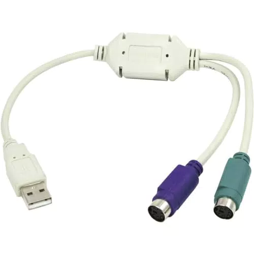 LogiLink USB zu 2x PS/2 Adapter - Praktisches Zubehör für Ihre Geräte
