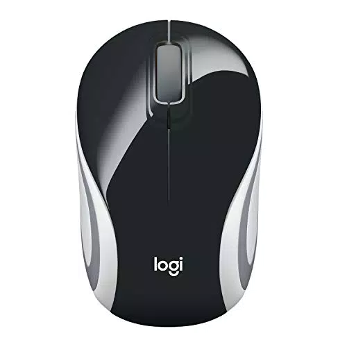 Logitech M187 Ultramobile Kabellose Maus, 2.4 GHz Verbindung via Nano-USB-Empfänger