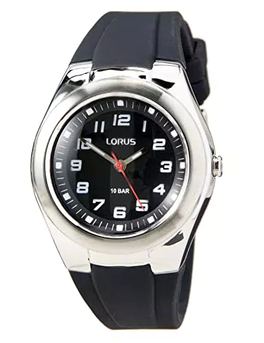 Lorus Unisex Quarz Armbanduhr mit Silikonband