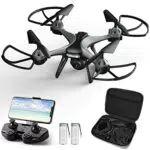 Drohne mit 1080P HD Kamera und FPV Quadcopter für Kinder und Erwachsene - Geschenk für Anfänger - Sprachgesten-APP-Steuerung - 360°-Flips - Ein-Tasten-Anfangsgeschwindigkeitseinstellung