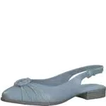Marco Tozzi Damen Pumps mit Keilabsatz aus hochwertigem Leder - Ideal für Business und Freizeit