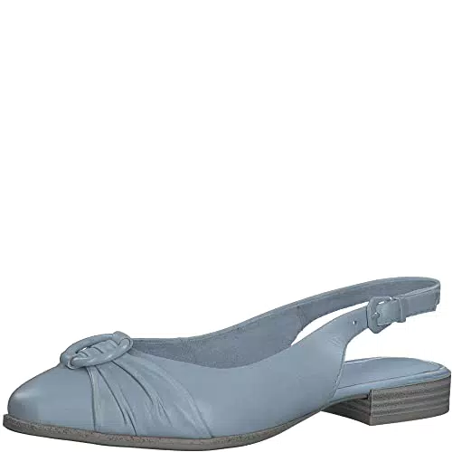 Marco Tozzi Damen Pumps mit Keilabsatz aus hochwertigem Leder - Ideal für Business und Freizeit