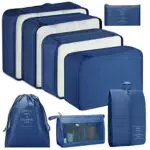 Masswish Koffer Organize Set, 8 Sets Packing Cubes Travel Organizer