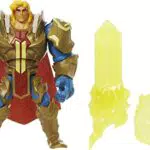 He-Man Action-Figur in Grayskull-Rüstung mit Power Attack Move & Zubehör - Inspiriert von Masters of the Universe Netflix Serie