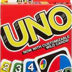 Mattel Games MTL-TOY05 UNO Kartenspiel, transparent