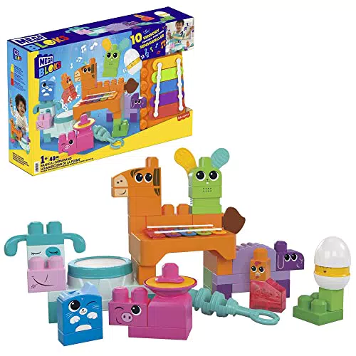 MEGA BLOCKS Fisher-Price sensorisches Bauspielzeugset