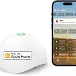 Meross Smart Wassermelder für HomeKit und Alexa - WLAN Wassersensor mit Flutdetektor IP67